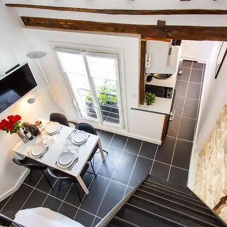Апартаменты Homey Flat 4p - South Pigalle- 3f Париж