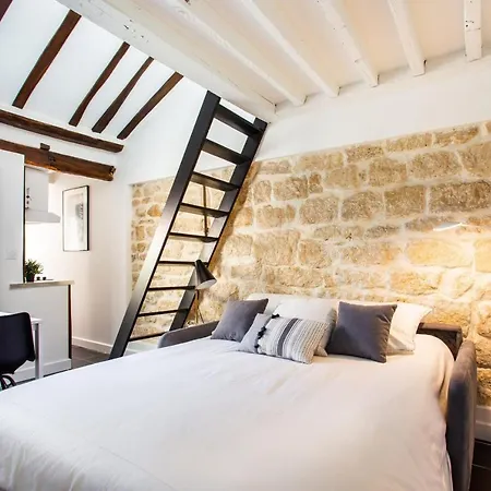Homey Flat 4p - South Pigalle- 3f *