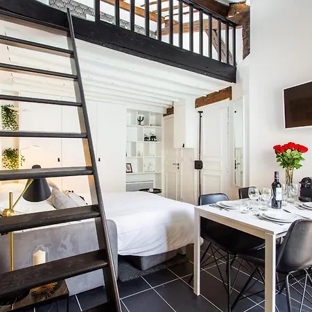 Апартаменты Homey Flat 4p - South Pigalle- 3f Париж